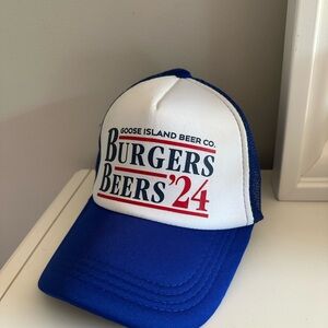 Goose Island Beer Co. Burgers/ Beers Hat